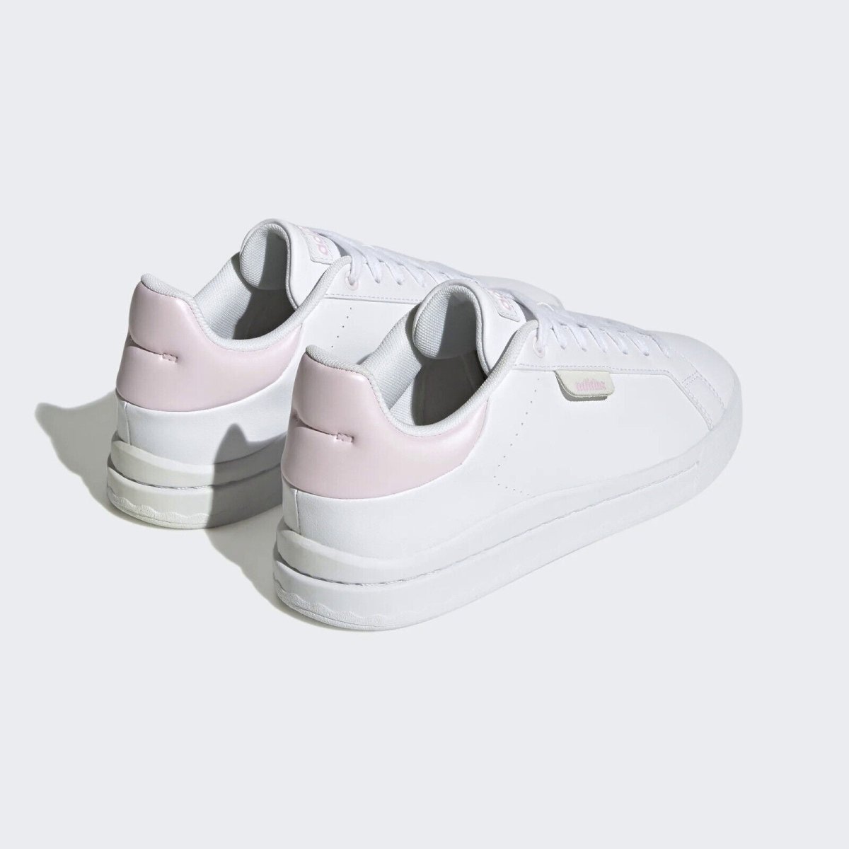 ADIDAS WOMEN'S COURT SILK WHITE/PINK SHOES