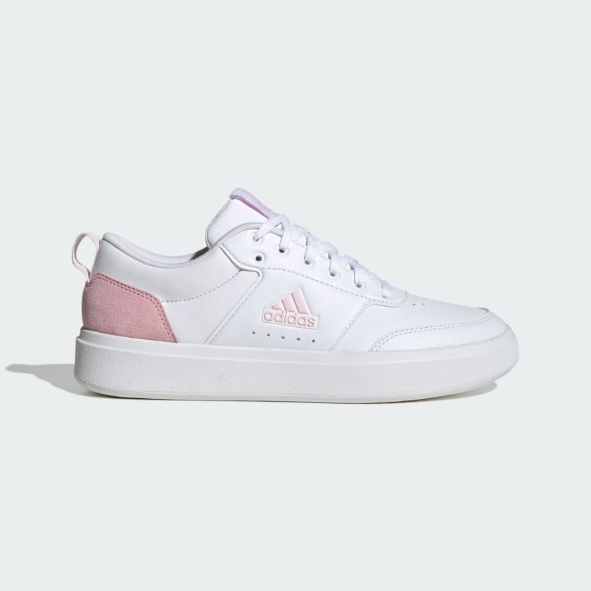 ADIDAS WOMEN'S PARK STREET WHITE/PINK SHOES