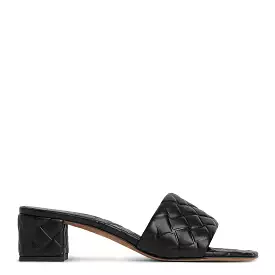 Amy Block HF Sandal, Black