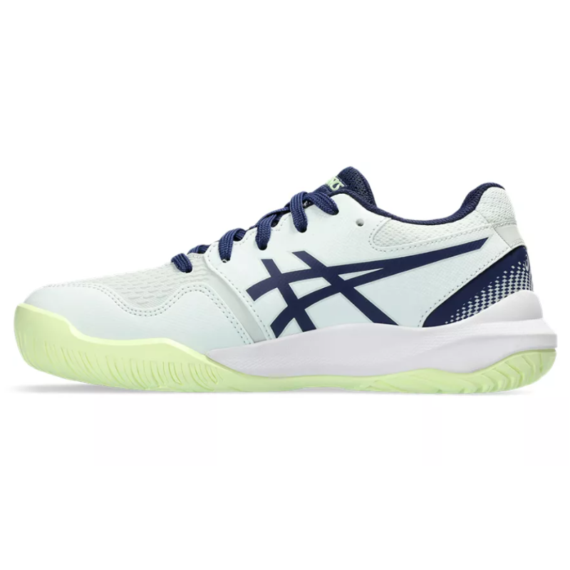 Asics Gel Resolution 9 GS Kids Tennis Shoes - Pale Mint/Blue Expanse