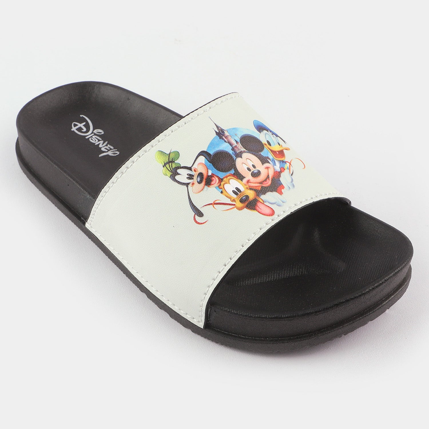 BOYS FASHION NON-SLIP SLIPPER-BLACK