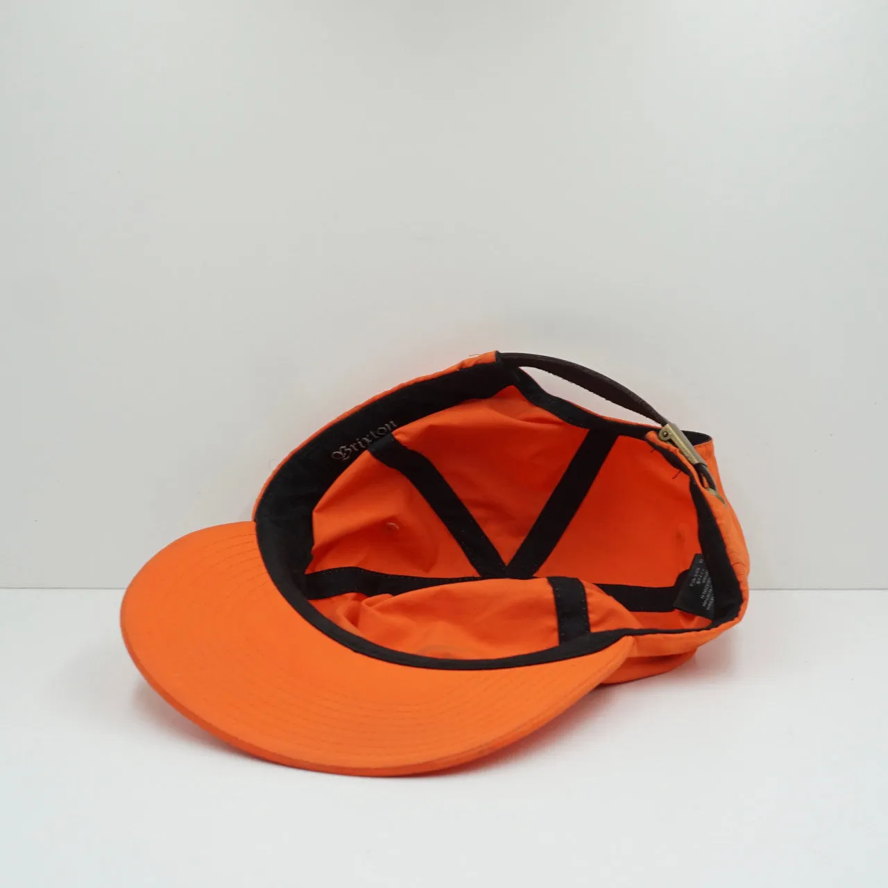 Brixton Orange Cap