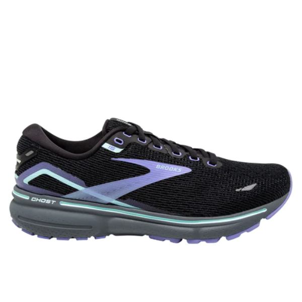 Brooks Women's Ghost 15 Black/Jacaranda/Salt