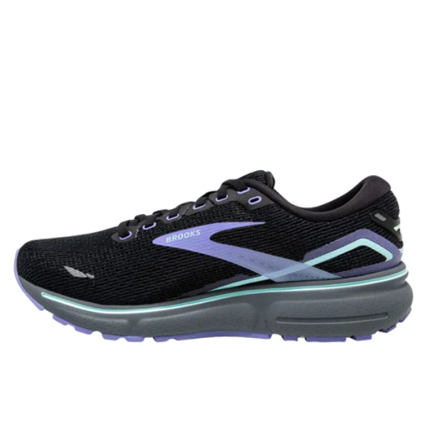 Brooks Women's Ghost 15 Black/Jacaranda/Salt