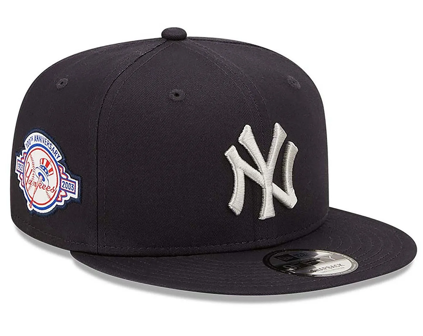 cap New Era 9FI Team Side Patch MLB New York Yankees - Navy/Grey - men´s