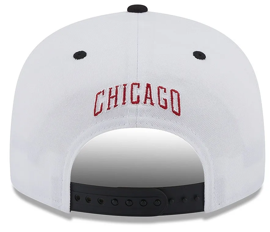 cap New Era 9FI White Crown Patch NBA Chicago Bulls - White/Black - men´s