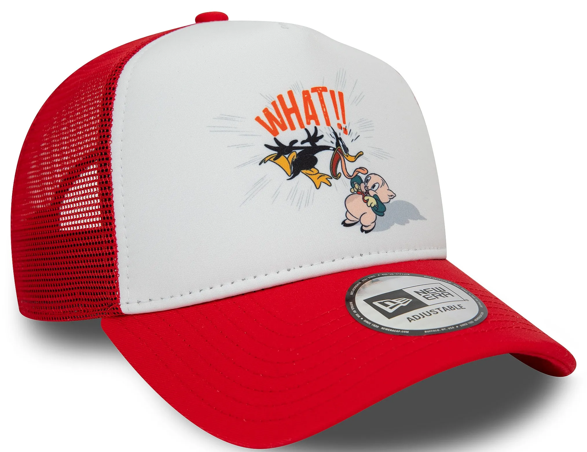 cap New Era 9FO AF Character Trucker Warner Bros Looney - Scarlet - men´s