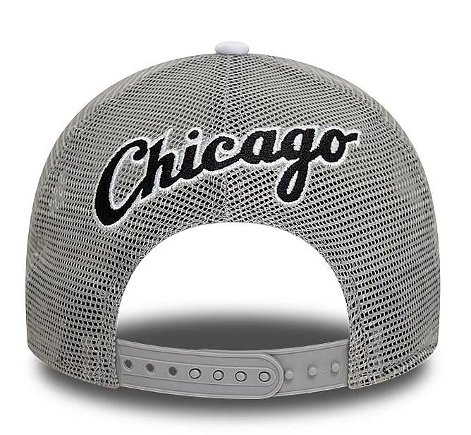 cap New Era 9FO AF Logo Trucker MLB Chicago White Sox - Black/Grey - men´s