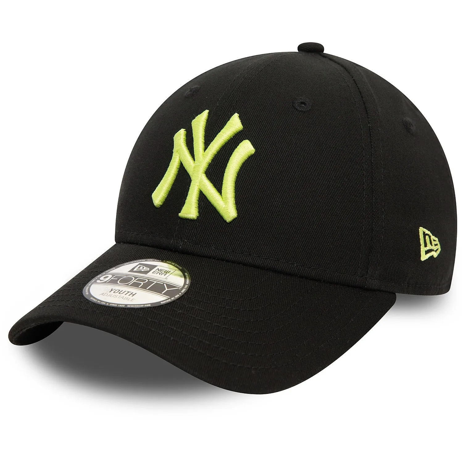 cap New Era 9FO League Essential MLB New York Yankees Youth - Black/Pastel Green - unisex junior