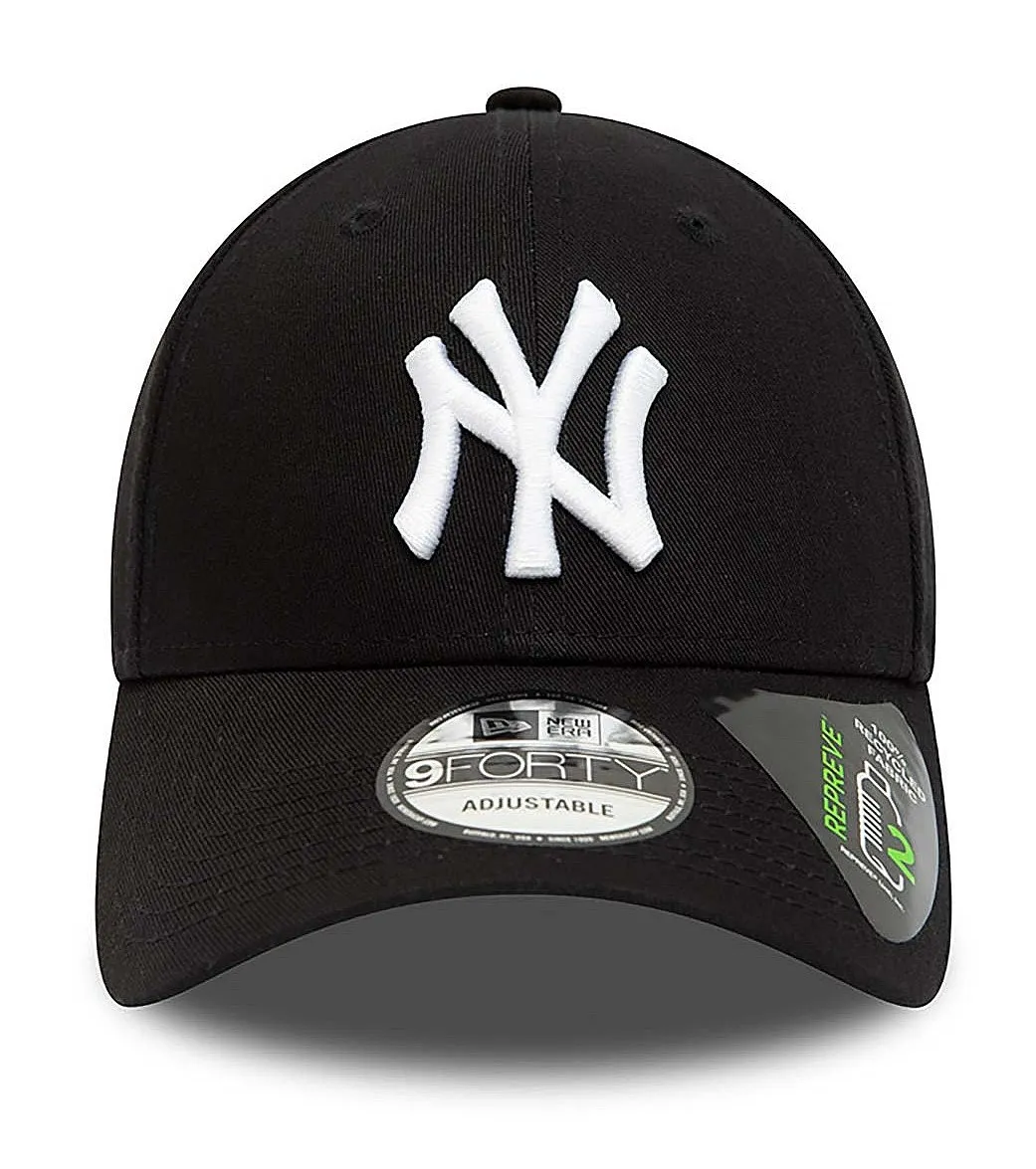 cap New Era 9FO Repreve League Essential MLB New York Yankees - Black/White - men´s