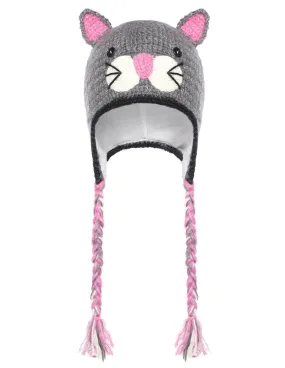 Cat Faced Animal Hat