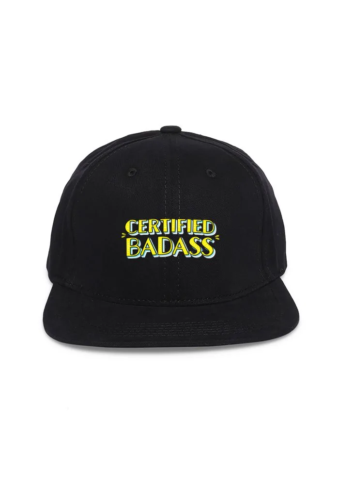 Certified Badass Men Baseball Cap