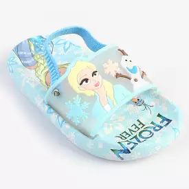 CHARACTER GIRLS SLIPPERS -BLUE