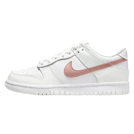 Dunk Low Older Kids' Shoes - White