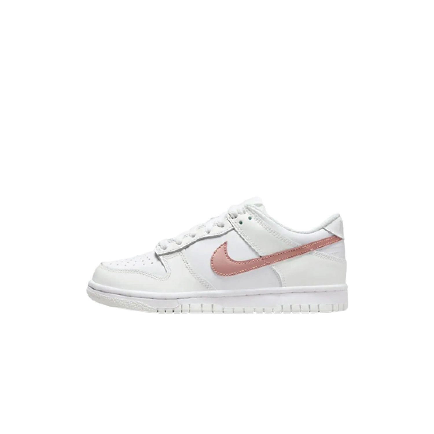 Dunk Low Older Kids' Shoes - White