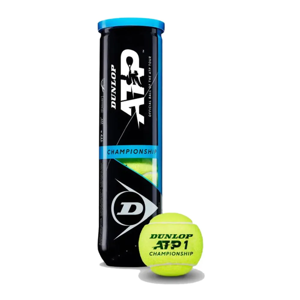 DUNLOP ATP Championship Tennis Balls Dozen (4 Cans)