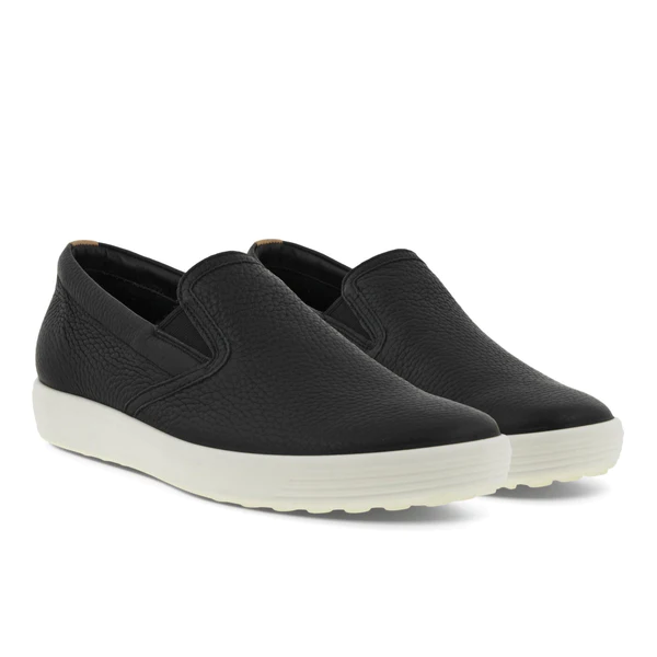 ECCO Women's Soft 7 Slip-On Black