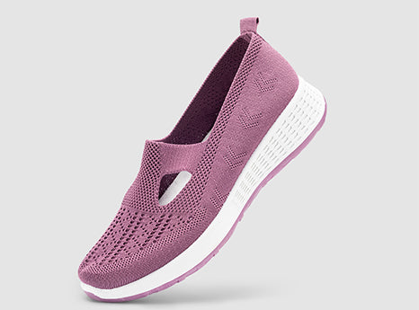 FitVille Women's Breathable Lightweight Casual Slip-On shoes