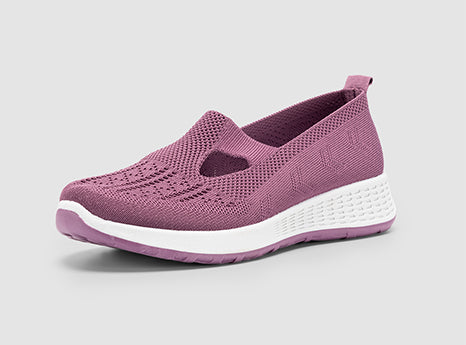 FitVille Women's Breathable Lightweight Casual Slip-On shoes