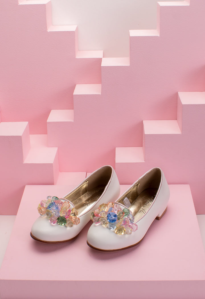 Gems Embellished Flat Shoes