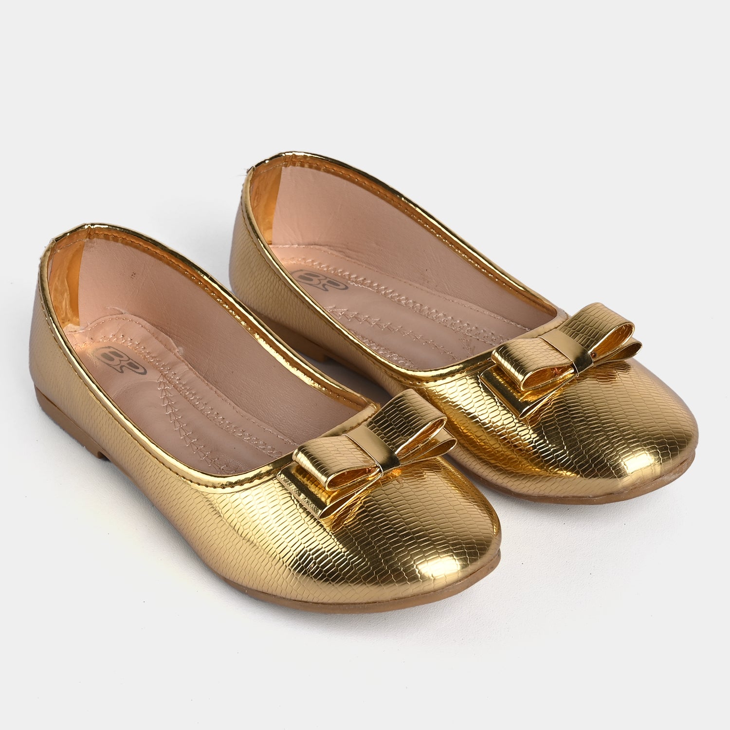 Girls Pumps 203-73-Golden