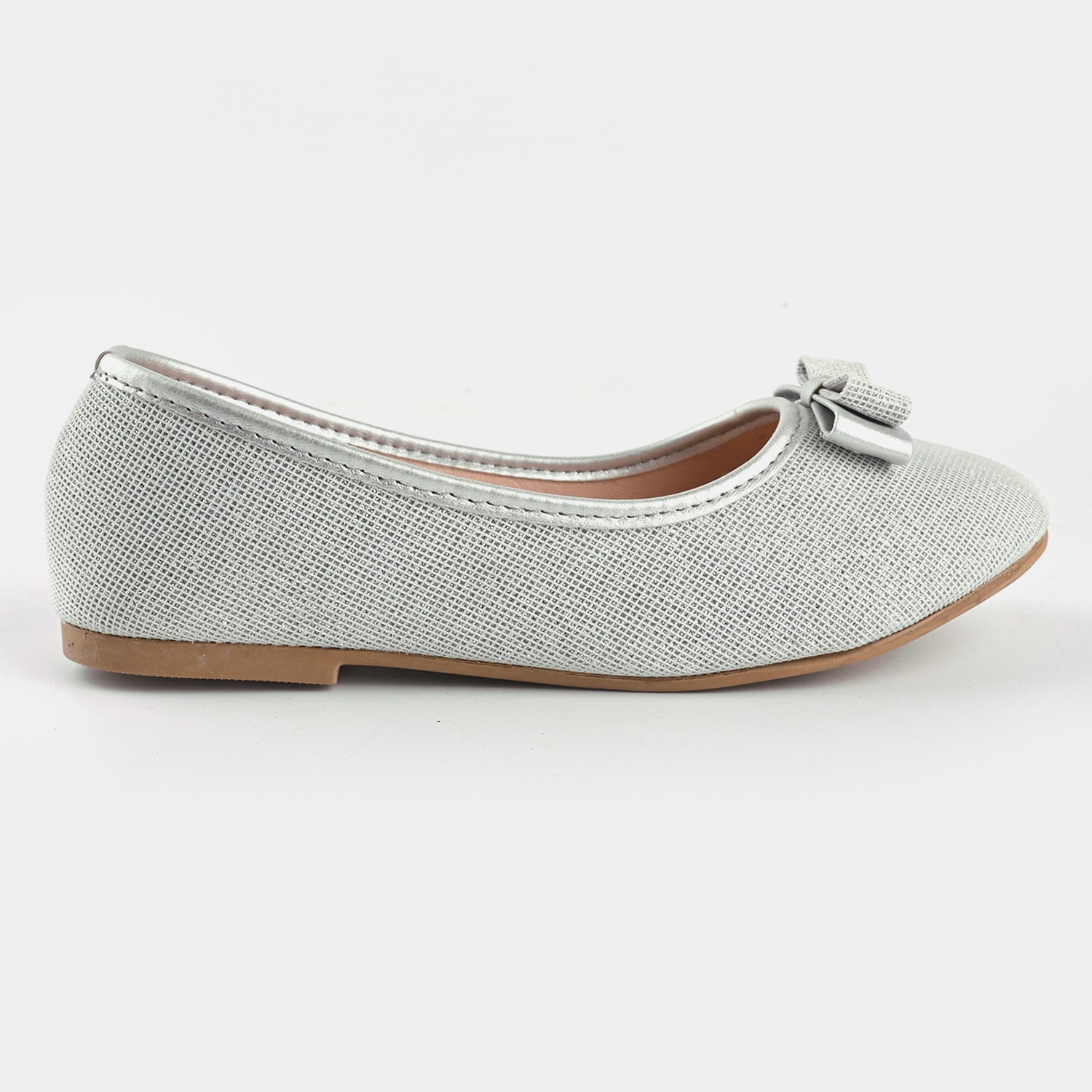 Girls Pumps 203-81-SILVER