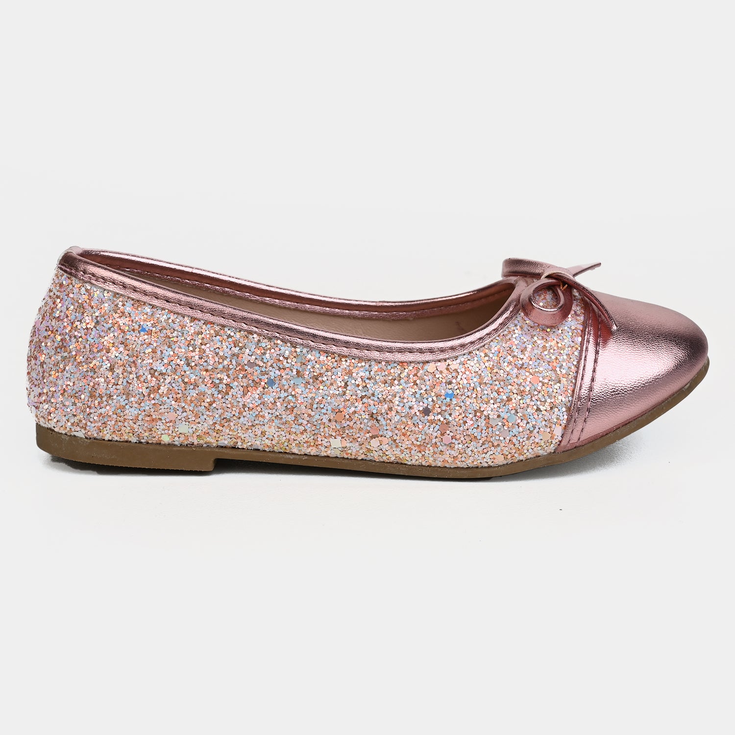 Girls Pumps 80-35-Champagne