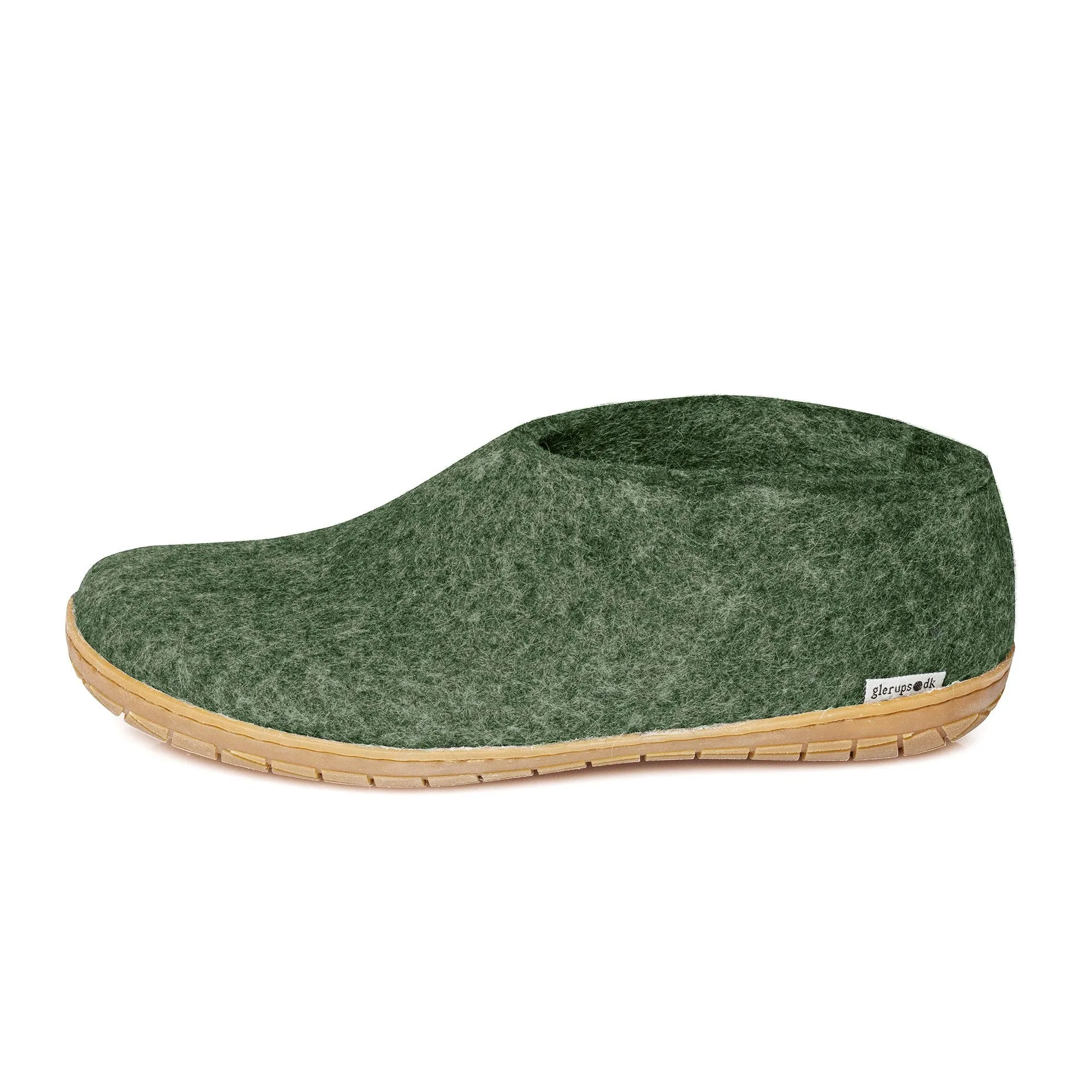 Glerups Slipper - Shoe Cut (Natural Rubber Sole)