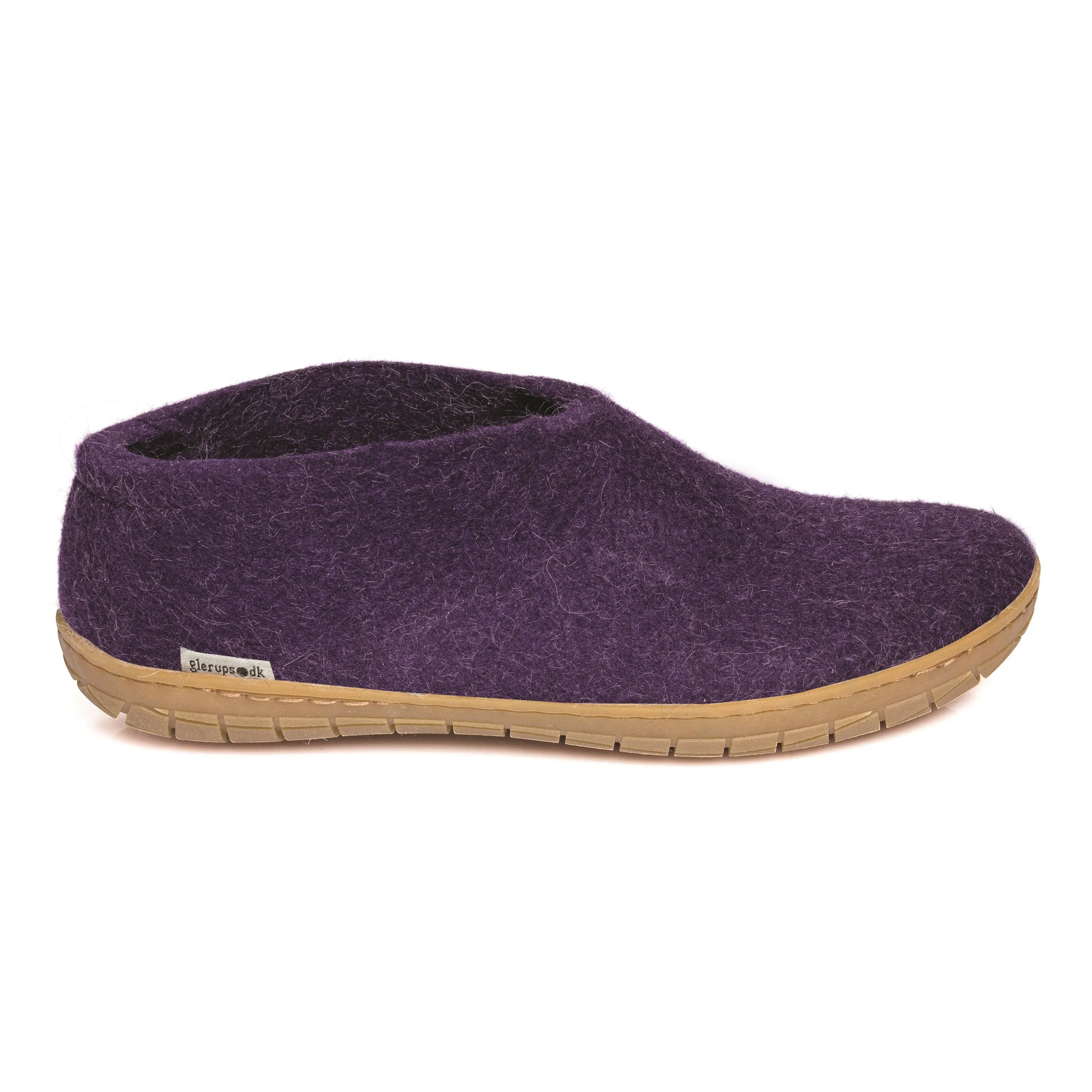 Glerups Slipper - Shoe Cut (Natural Rubber Sole)