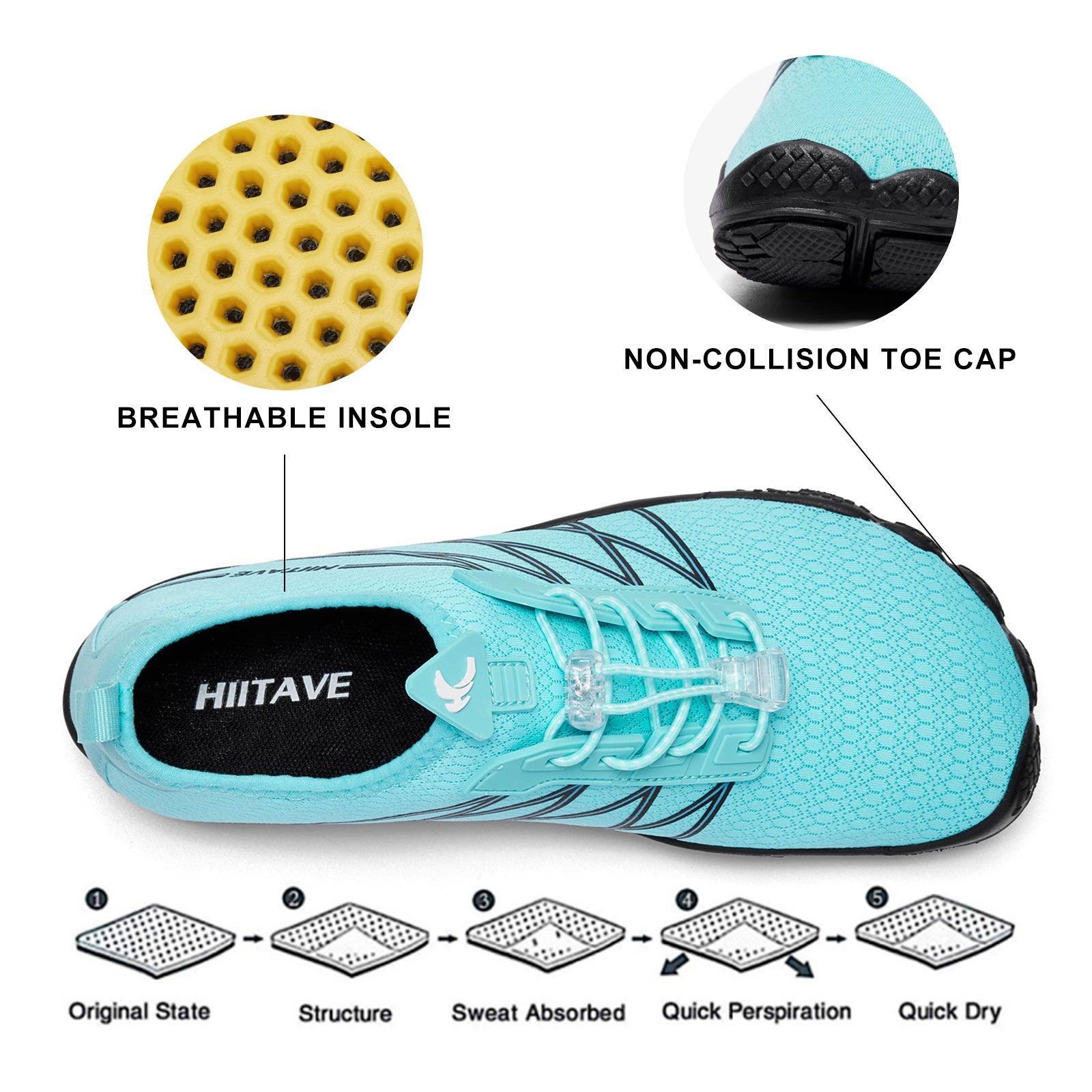 Hiitave Womens Barefoot Lazer Water Shoes