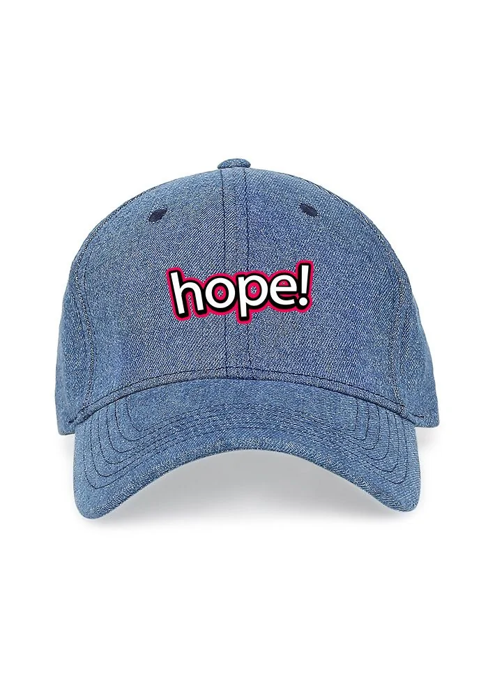 Hope ! Men Baseball Cap