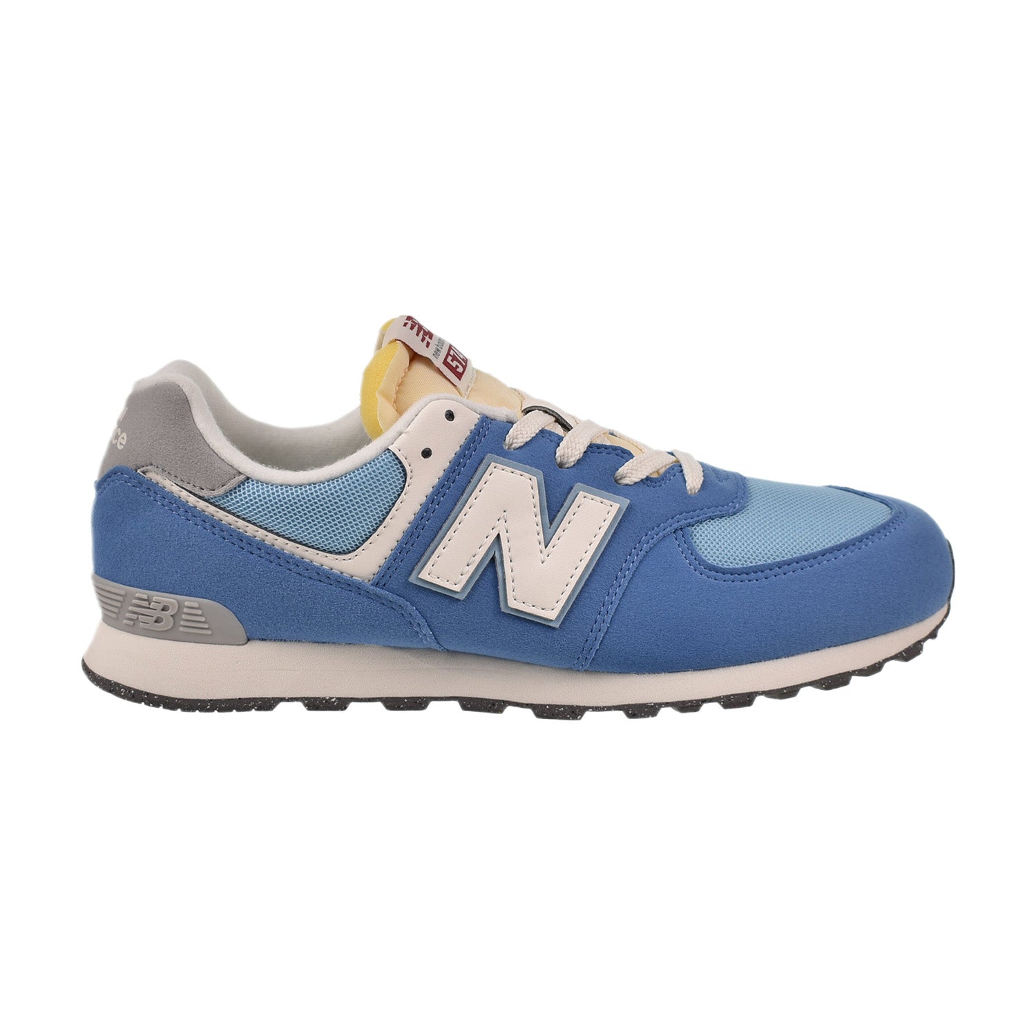 New Balance 574 Big Kids' Shoes Blue-White