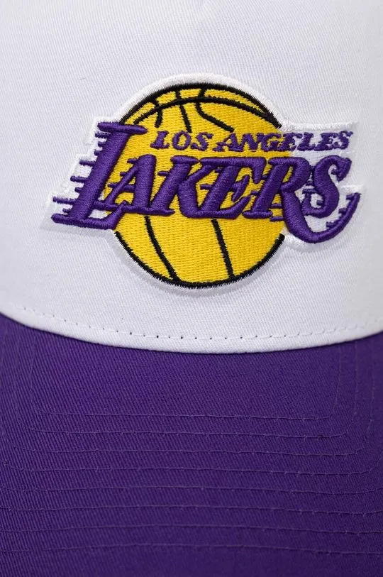 New Era baseball cap white color LOS ANGELES LAKERS