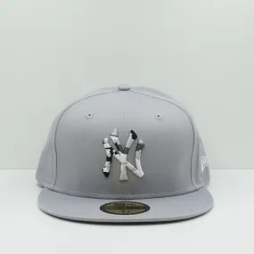 New Era New York Yankees Camo Logo Fitted Cap