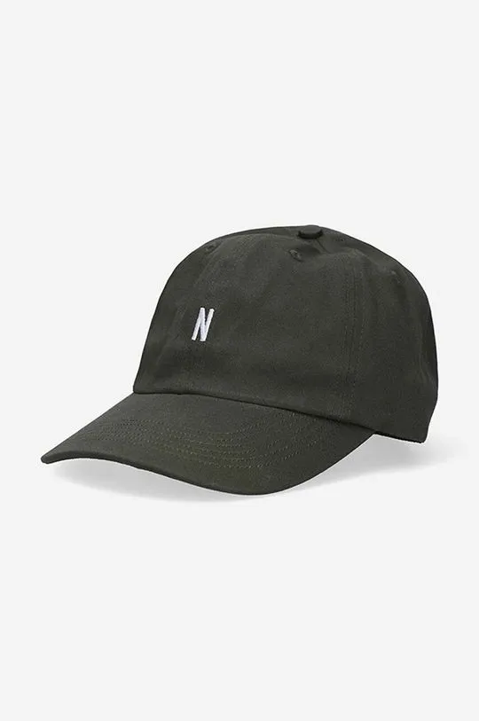 Norse Projects cotton baseball cap Twill Sports Cap green color N80.0001.8109