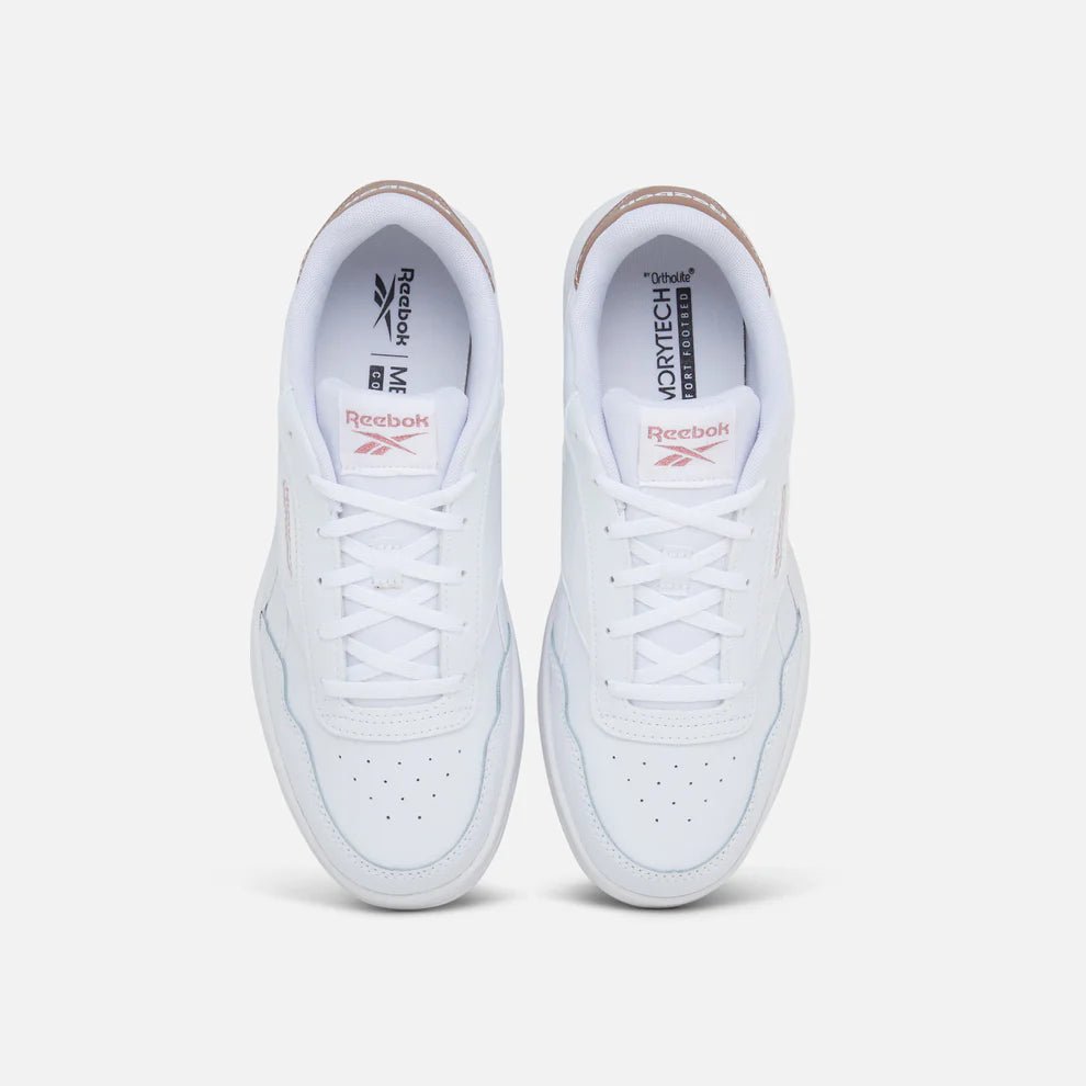 REEBOK WOMEN'S COURT ADVANCE WHITE/GOLD SHOES