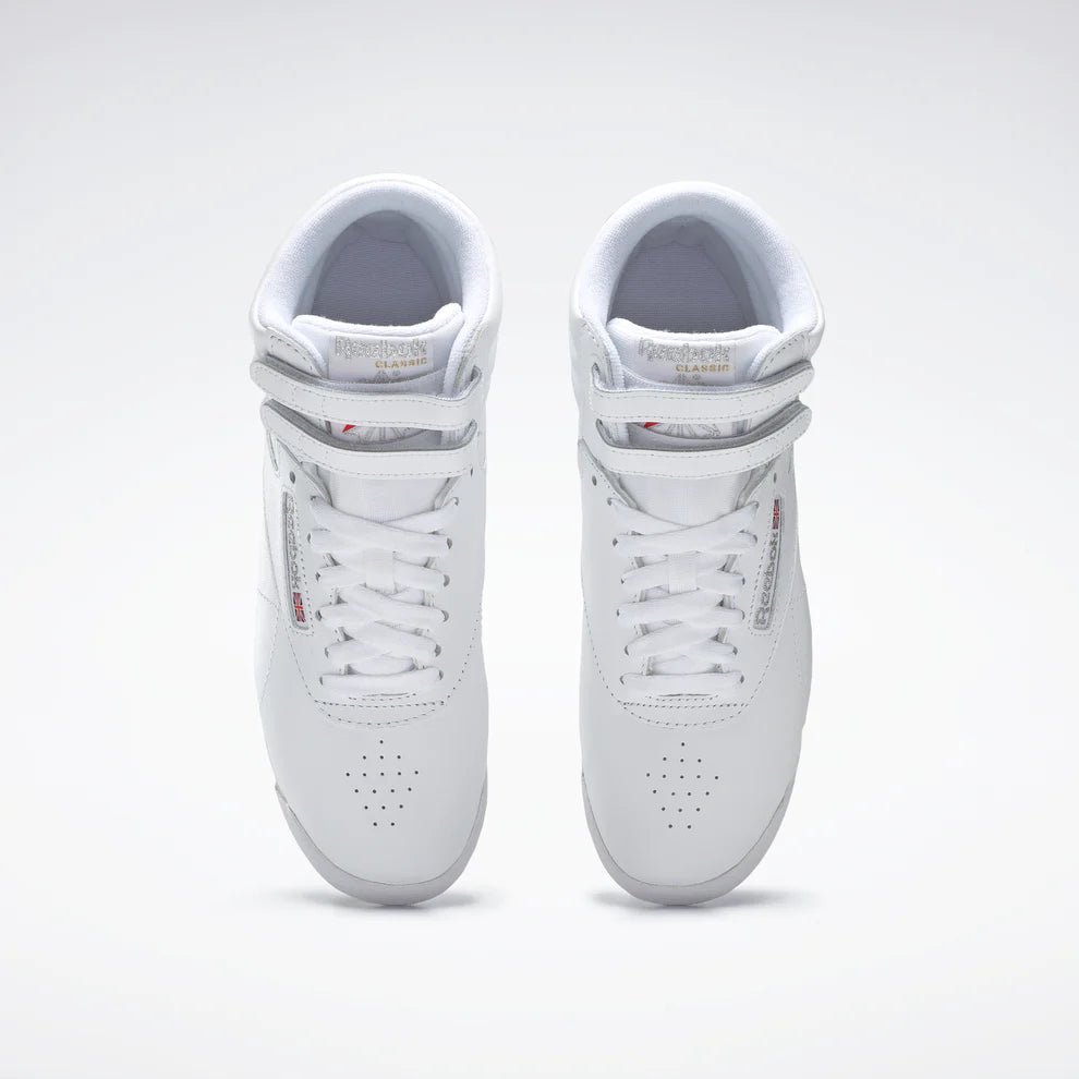 REEBOK WOMEN'S FREESTYLE HI WOMEN'S WHITE SHOES