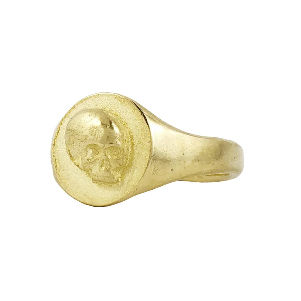 Skull Signet Ring - Atelier Narce