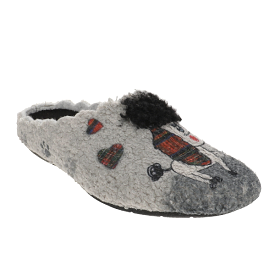 Sovella Women's Dog Slipper Grey