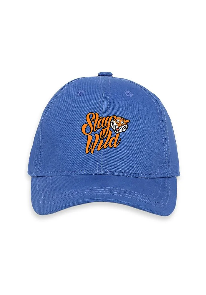 Stay Wild Tiger Kids Baseball Cap