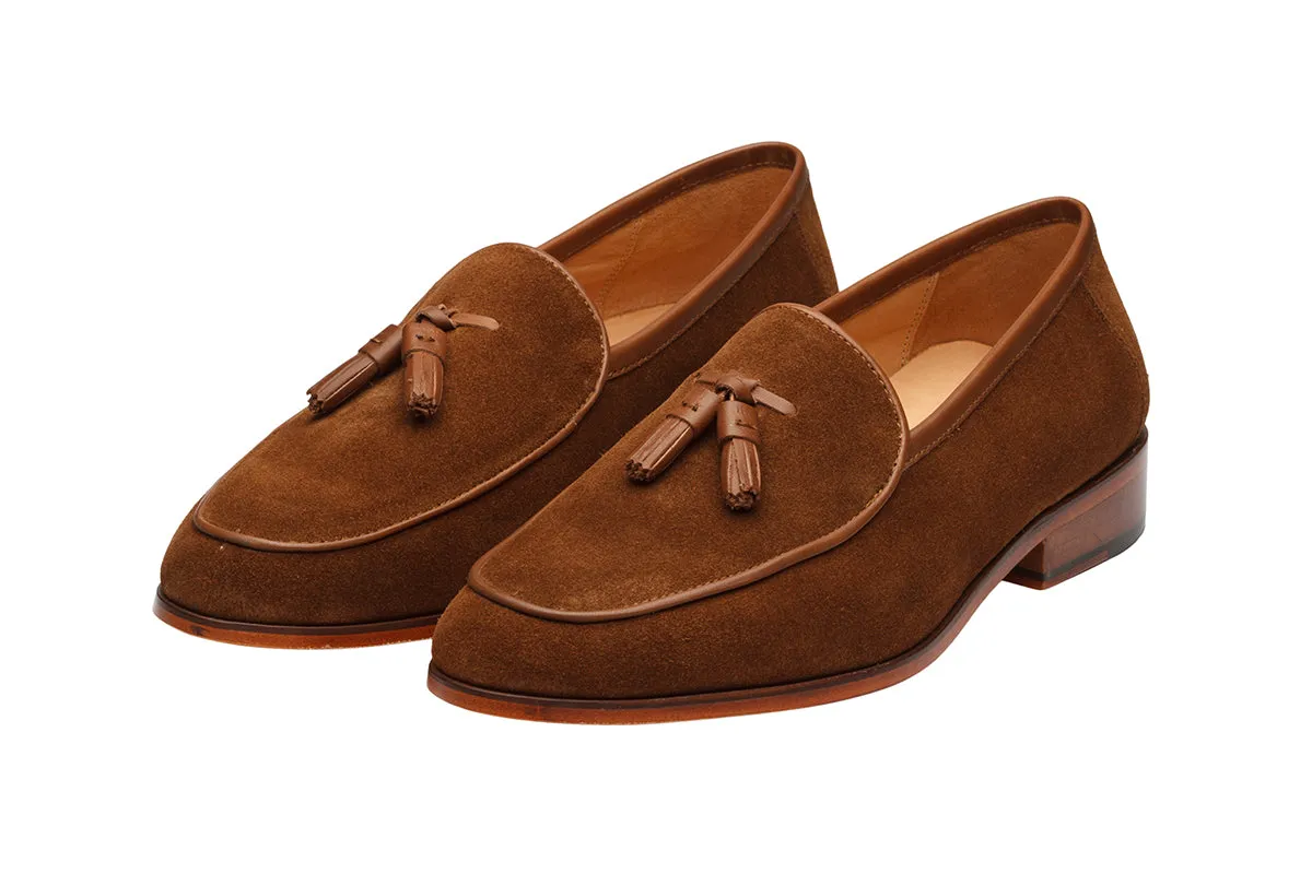 TASSEL LOAFER WITH APRON-CS