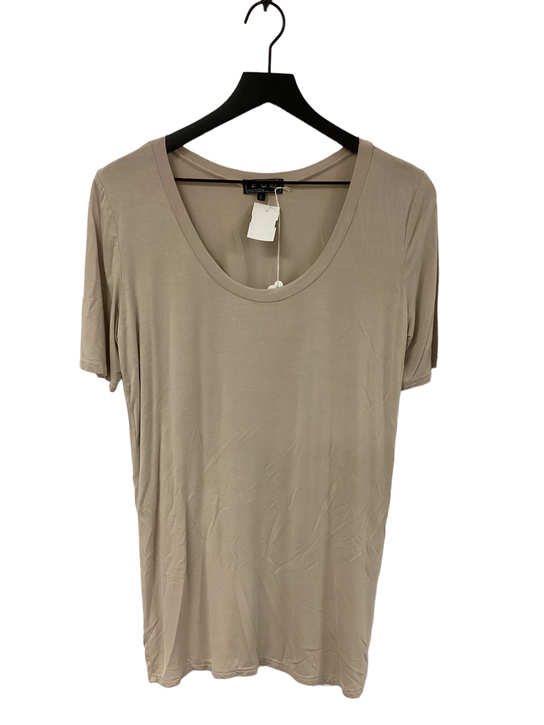 Top Short Sleeve Basic By Pol  Size: L