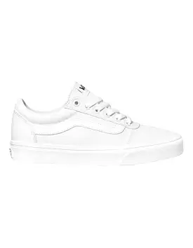 VANS WOMEN'S WARD WHITE SHOES