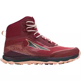 Women's Altra Lone Peak All-WTHR Mid, Maroon, 10 B Medium