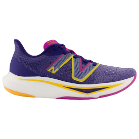 Women's New Balance FuelCell Rebel V3, Victory Blue/Magenta Pop, 6.5 B Medium